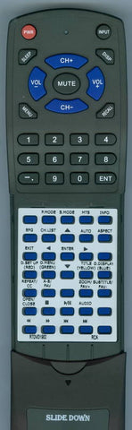 RCA 4D Replacement Remote