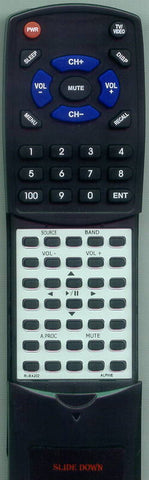 ALPINE CDA9851 Replacement Remote
