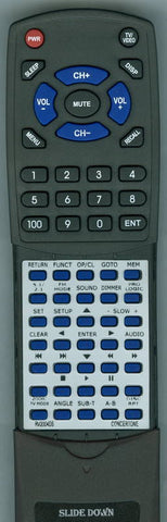 CONCERTONE RV2004DS Replacement Remote