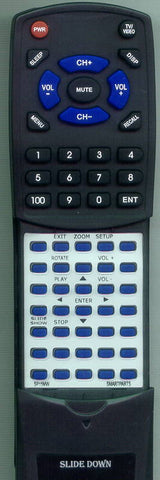 SMARTPARTS RTSP15MW Replacement Remote