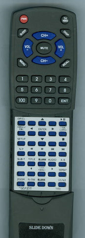 TVIEW T104DVPLB DVD Replacement Remote