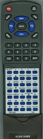 TVIEW T90DVFD Replacement Remote