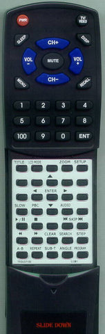 COBY TFDVD7100 Replacement Remote