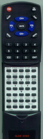 COBY TFTV4209 Replacement Remote
