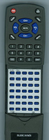 COBY TFTV705 Replacement Remote