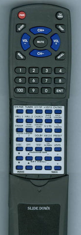 YAMAHA V6283400 Replacement Remote