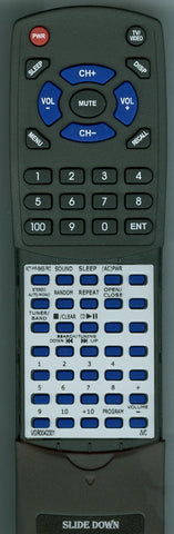 JVC VGR0042-301 Replacement Remote