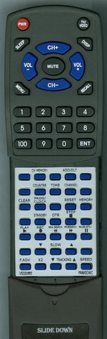 PANASONIC VSQS0663 Replacement Remote