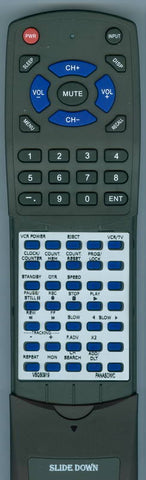 PANASONIC VSQS0919 Replacement Remote