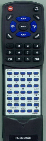 PANASONIC VSQS1330 Replacement Remote