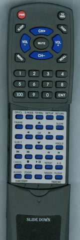 PANASONIC DVDS38 Replacement Remote