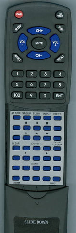 SANYO VWM696 Replacement Remote