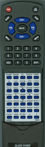 YAMAHA YHT370 Replacement Remote