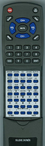 YAMAHA YH-T580 Replacement Remote