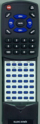 GE ASH12ADM1 Replacement Remote