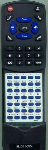 YAMAHA YHT391 Replacement Remote
