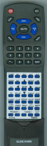 YAMAHA WY200000 Replacement Remote