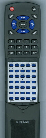 ZINWELL ZAT970A Replacement Remote