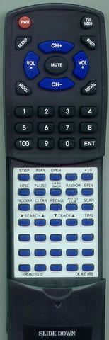 CALIFORNIA AUDIO LAB CL10 Replacement Remote