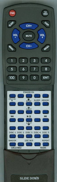 INSIGNIA 043-RC3218W020 Replacement Remote