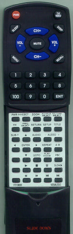 VIZUALOGIC A1000 Replacement Remote