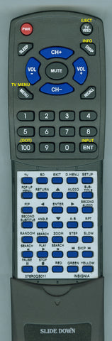 INSIGNIA 076R0QS011 Replacement Remote