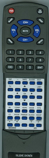 VIZIO 098003050030 Replacement Remote