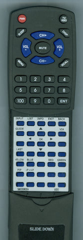 VIZIO 0980-0306-0005R Replacement Remote