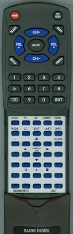 VIZIO 00111200048 Replacement Remote
