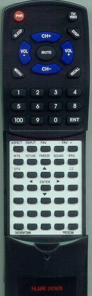 PROSCAN 0NEWRMT0068 Replacement Remote