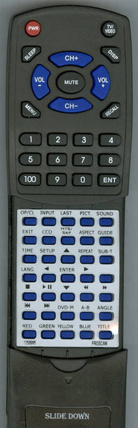 PROSCAN 40LC45Q Replacement Remote