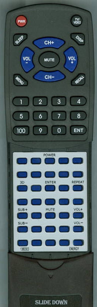 ENERGY RT1060303 Replacement Remote