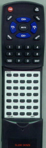 ZENITH 12414001 Replacement Remote