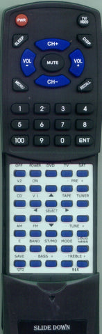 B and K PT3II Replacement Remote