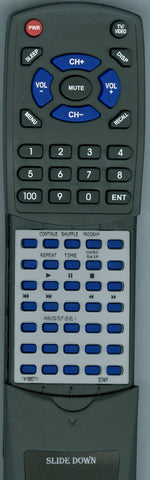 SONY 141885722 Replacement Remote
