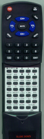SONY KV32CX10 Replacement Remote