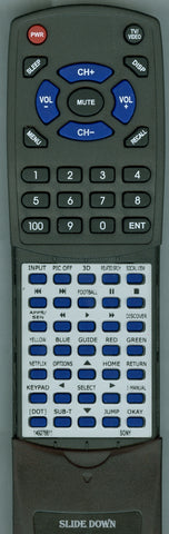SONY KDL50W800B IR RMT Replacement Remote