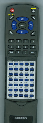 CHEVROLET RT19132011 Replacement Remote