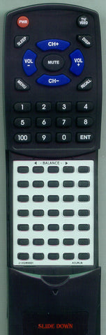KLIPSCH RT21002800001 Replacement Remote