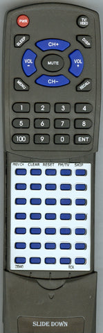 RCA CRK10B1 BLACK Replacement Remote