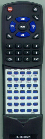 ZENITH Z600B Replacement Remote
