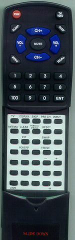 GE J27330BL Replacement Remote