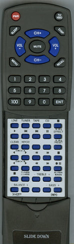 ONKYO CM70 Replacement Remote