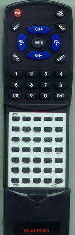HITACHI 50UX7K SIMPLE Replacement Remote