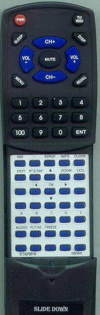 INSIGNIA 301-D42FB6-10A Replacement Remote