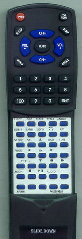 PHASE-LINEAR- RT30702680 Replacement Remote