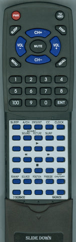 MAGNAVOX RC2538 Replacement Remote