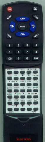 TASCAM RC222 Replacement Remote