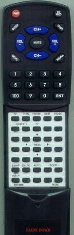 TATUNG RT5000100059 Replacement Remote