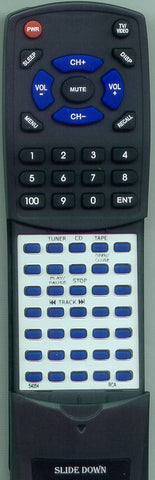 RCA 54054 Replacement Remote